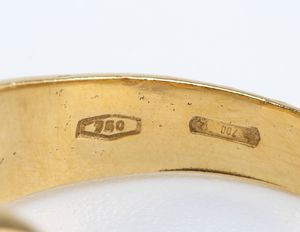 Anello e collana in oro con rubini e diamanti  - Asta Gioielli e Argenti Moderni e Contemporanei - Associazione Nazionale - Case d'Asta italiane