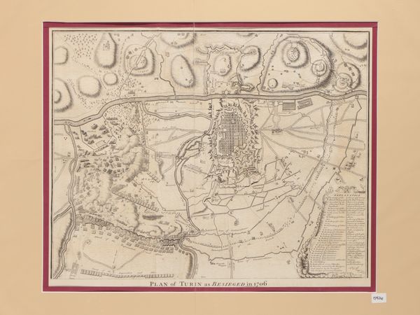 Plan of Turin as Besieged in 1706  - Asta Una collezione di stampe - parte II - Associazione Nazionale - Case d'Asta italiane