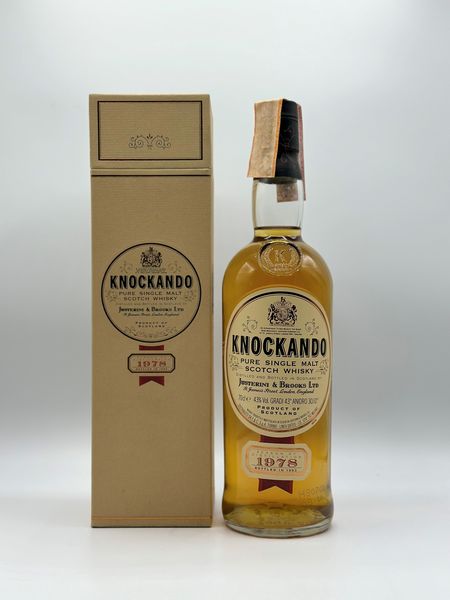 1978 J&B Justerini & Brooks Knockando Single Malt Scotch Whisky  - Asta Whisky & Whiskey and other Fine Spirits - Associazione Nazionale - Case d'Asta italiane