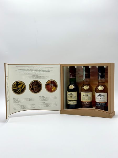 Gift box The Classic Malts Collection - Gift box The Glenlivet Tasting Experience  - Asta Whisky & Whiskey and other Fine Spirits - Associazione Nazionale - Case d'Asta italiane