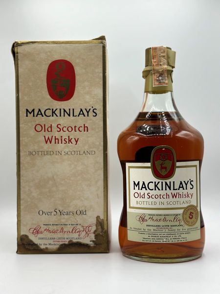 Mackinlays, Over 5 Years  - Asta Whisky & Whiskey and other Fine Spirits - Associazione Nazionale - Case d'Asta italiane