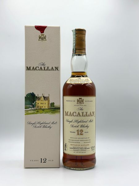 The Macallan Highland Single Malt Scotch Whisky 12 Years Old  - Asta Whisky & Whiskey and other Fine Spirits - Associazione Nazionale - Case d'Asta italiane