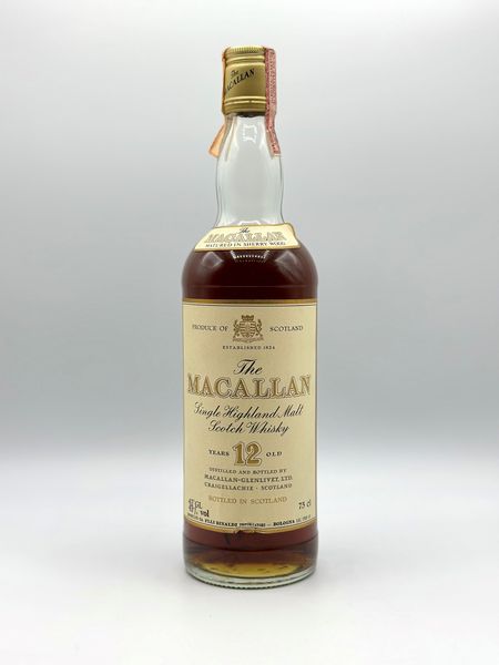 The Macallan Highland Single Malt Scotch Whisky 12 Years Old  - Asta Whisky & Whiskey and other Fine Spirits - Associazione Nazionale - Case d'Asta italiane