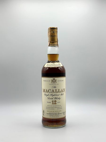 The Macallan Highland Single Malt Scotch Whisky 12 Years Old  - Asta Whisky & Whiskey and other Fine Spirits - Associazione Nazionale - Case d'Asta italiane