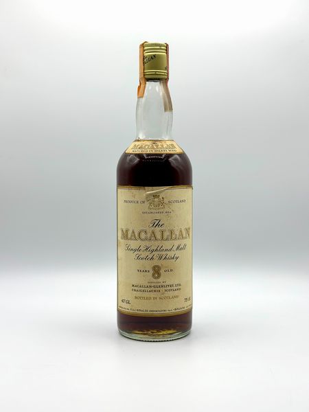 The Macallan Highland Single Malt Scotch Whisky 8 Years Old  - Asta Whisky & Whiskey and other Fine Spirits - Associazione Nazionale - Case d'Asta italiane