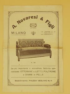 Achille Luciano Mauzan : Ottomana Novaresi  - Asta Maestri dell'Illustrazione: Collezione Cereda - Associazione Nazionale - Case d'Asta italiane