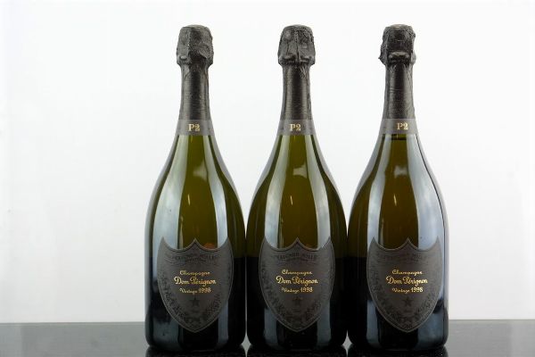 Dom Pérignon P2 1998  - Asta AS TIME GOES BY | Vini Pregiati e da Collezione - Associazione Nazionale - Case d'Asta italiane