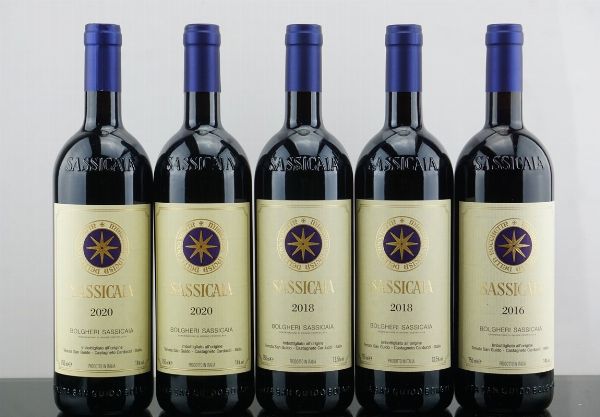 Sassicaia Tenuta San Guido  - Asta AS TIME GOES BY | Vini Pregiati e da Collezione - Associazione Nazionale - Case d'Asta italiane