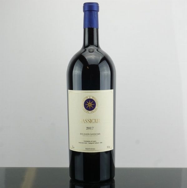 Sassicaia Tenuta San Guido 2017  - Asta AS TIME GOES BY | Vini Pregiati e da Collezione - Associazione Nazionale - Case d'Asta italiane