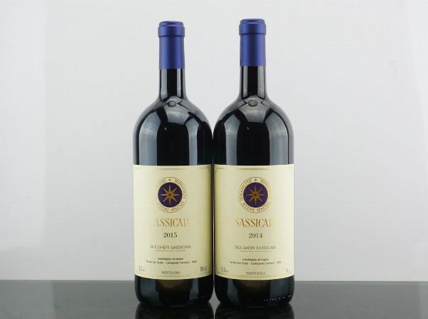 Sassicaia Tenuta San Guido  - Asta AS TIME GOES BY | Vini Pregiati e da Collezione - Associazione Nazionale - Case d'Asta italiane