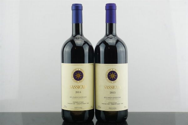 Sassicaia Tenuta San Guido  - Asta AS TIME GOES BY | Vini Pregiati e da Collezione - Associazione Nazionale - Case d'Asta italiane