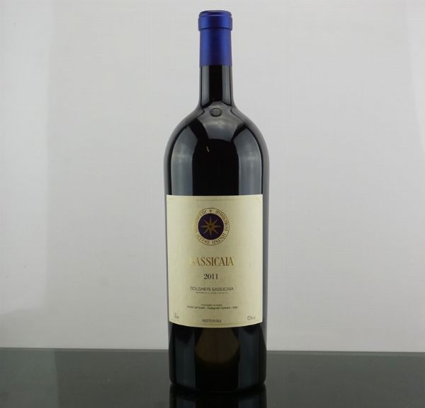 Sassicaia Tenuta San Guido 2011  - Asta AS TIME GOES BY | Vini Pregiati e da Collezione - Associazione Nazionale - Case d'Asta italiane