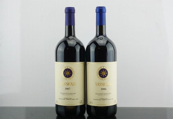 Sassicaia Tenuta San Guido  - Asta AS TIME GOES BY | Vini Pregiati e da Collezione - Associazione Nazionale - Case d'Asta italiane