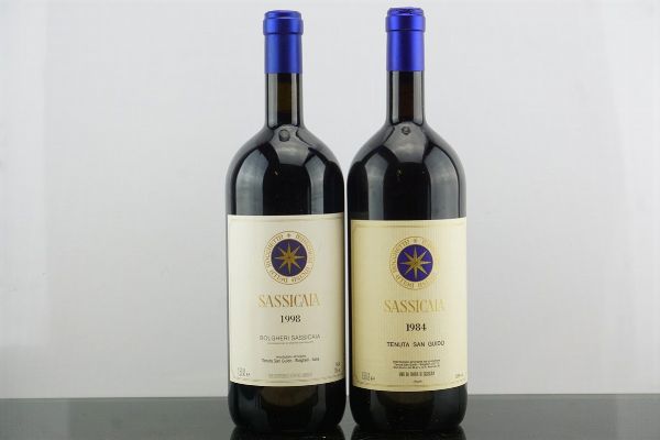 Sassicaia Tenuta San Guido  - Asta AS TIME GOES BY | Vini Pregiati e da Collezione - Associazione Nazionale - Case d'Asta italiane