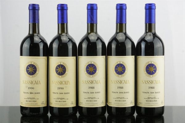 Sassicaia Tenuta San Guido  - Asta AS TIME GOES BY | Vini Pregiati e da Collezione - Associazione Nazionale - Case d'Asta italiane