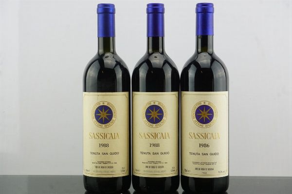 Sassicaia Tenuta San Guido  - Asta AS TIME GOES BY | Vini Pregiati e da Collezione - Associazione Nazionale - Case d'Asta italiane