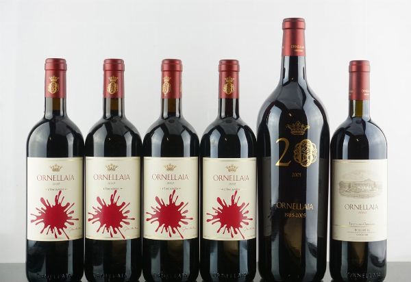 Ornellaia  - Asta AS TIME GOES BY | Vini Pregiati e da Collezione - Associazione Nazionale - Case d'Asta italiane