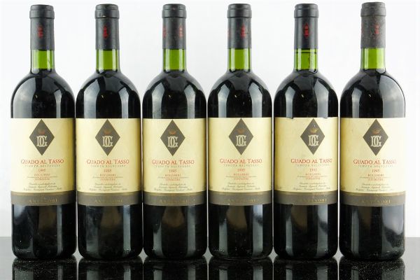 Guado al Tasso Antinori 1995  - Asta AS TIME GOES BY | Vini Pregiati e da Collezione - Associazione Nazionale - Case d'Asta italiane