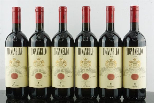 Tignanello Antinori 2015  - Asta AS TIME GOES BY | Vini Pregiati e da Collezione - Associazione Nazionale - Case d'Asta italiane