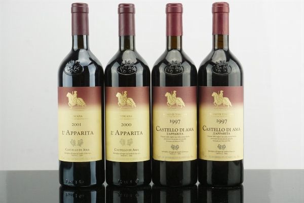 L’Apparita Castello di Ama  - Asta AS TIME GOES BY | Vini Pregiati e da Collezione - Associazione Nazionale - Case d'Asta italiane