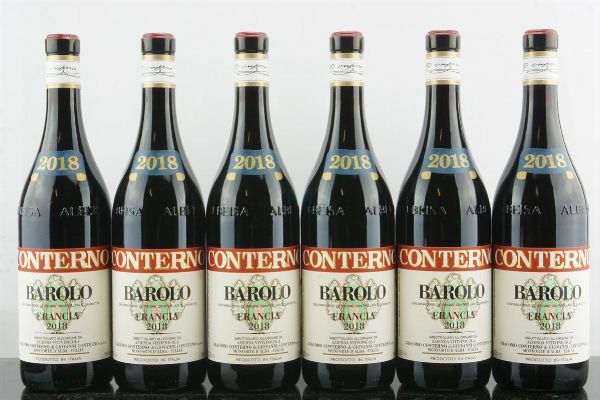 Barolo Cascina Francia Giacomo Conterno 2018  - Asta AS TIME GOES BY | Vini Pregiati e da Collezione - Associazione Nazionale - Case d'Asta italiane