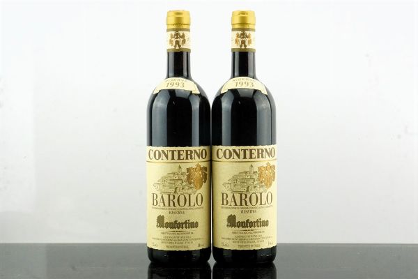 Barolo Monfortino Riserva Giacomo Conterno 1993  - Asta AS TIME GOES BY | Vini Pregiati e da Collezione - Associazione Nazionale - Case d'Asta italiane