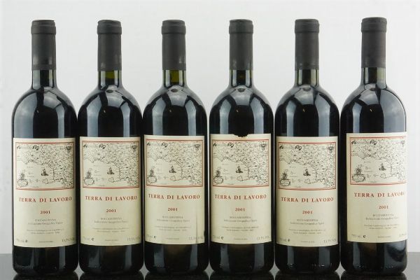 Terra di Lavoro Galardi 2001  - Asta AS TIME GOES BY | Vini Pregiati e da Collezione - Associazione Nazionale - Case d'Asta italiane