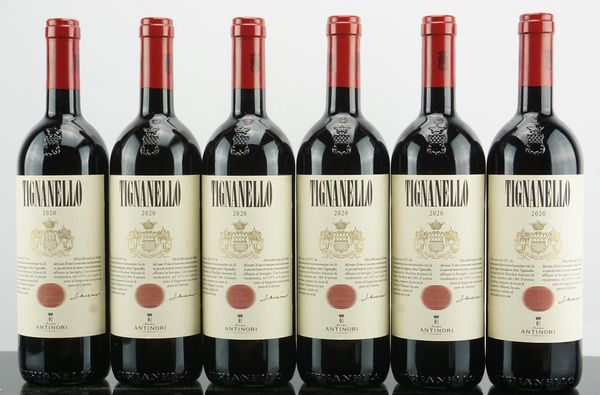 Tignanello Antinori 2020  - Asta AS TIME GOES BY | Vini Pregiati e da Collezione - Associazione Nazionale - Case d'Asta italiane