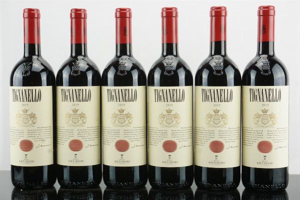 Tignanello Antinori 2019  - Asta AS TIME GOES BY | Vini Pregiati e da Collezione - Associazione Nazionale - Case d'Asta italiane