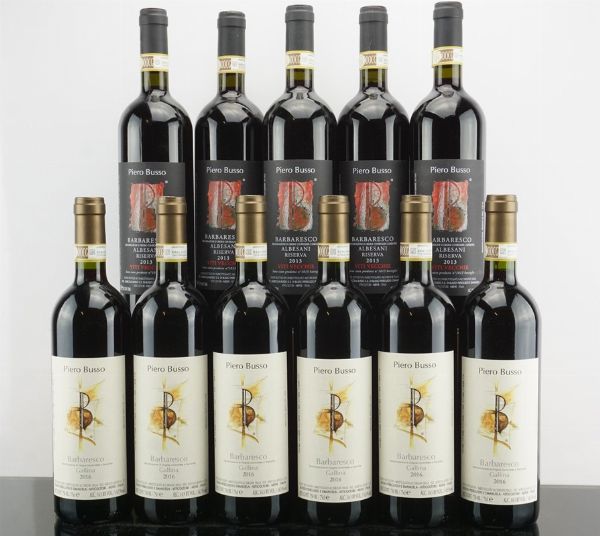 Selezione Barbaresco Piero Busso  - Asta AS TIME GOES BY | Vini Pregiati e da Collezione - Associazione Nazionale - Case d'Asta italiane