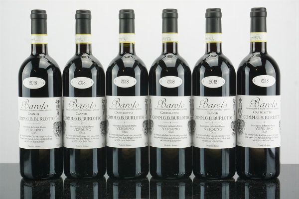 Selezione Barolo G. B. Burlotto 2018  - Asta AS TIME GOES BY | Vini Pregiati e da Collezione - Associazione Nazionale - Case d'Asta italiane