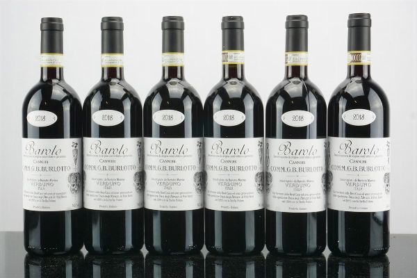 Barolo Cannubi G. B. Burlotto 2018  - Asta AS TIME GOES BY | Vini Pregiati e da Collezione - Associazione Nazionale - Case d'Asta italiane