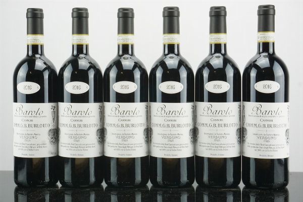 Barolo Cannubi G. B. Burlotto 2016  - Asta AS TIME GOES BY | Vini Pregiati e da Collezione - Associazione Nazionale - Case d'Asta italiane
