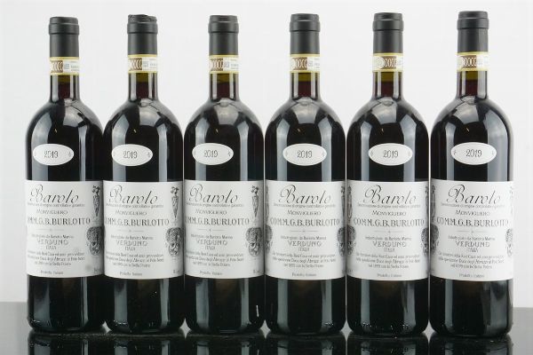 Barolo Monvigliero G. B. Burlotto 2019  - Asta AS TIME GOES BY | Vini Pregiati e da Collezione - Associazione Nazionale - Case d'Asta italiane