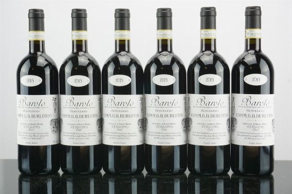 Barolo Monvigliero G. B. Burlotto 2015  - Asta AS TIME GOES BY | Vini Pregiati e da Collezione - Associazione Nazionale - Case d'Asta italiane