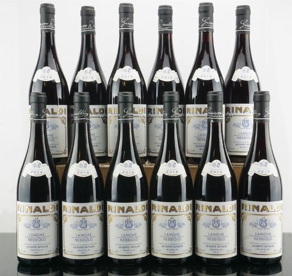 Nebbiolo Giuseppe Rinaldi 2016  - Asta AS TIME GOES BY | Vini Pregiati e da Collezione - Associazione Nazionale - Case d'Asta italiane