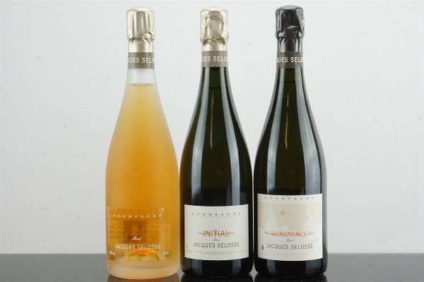 Selezione Jacques Selosse  - Asta AS TIME GOES BY | Vini Pregiati e da Collezione - Associazione Nazionale - Case d'Asta italiane