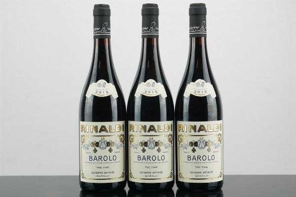Barolo Tre Tine Giuseppe Rinaldi 2015  - Asta AS TIME GOES BY | Vini Pregiati e da Collezione - Associazione Nazionale - Case d'Asta italiane
