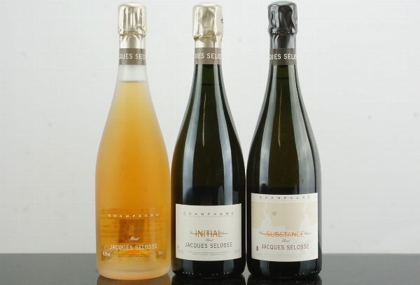 Selezione Jacques Selosse  - Asta AS TIME GOES BY | Vini Pregiati e da Collezione - Associazione Nazionale - Case d'Asta italiane