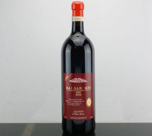 Barbaresco Asili Riserva Etichetta Rossa Bruno Giacosa 2016  - Asta AS TIME GOES BY | Vini Pregiati e da Collezione - Associazione Nazionale - Case d'Asta italiane