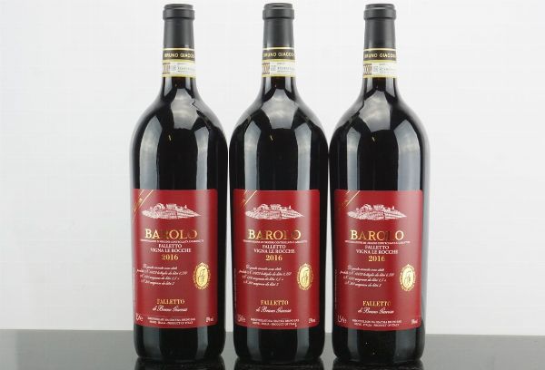 Barolo Falletto Vigna le Rocche Riserva Etichetta Rossa Bruno Giacosa 2016  - Asta AS TIME GOES BY | Vini Pregiati e da Collezione - Associazione Nazionale - Case d'Asta italiane