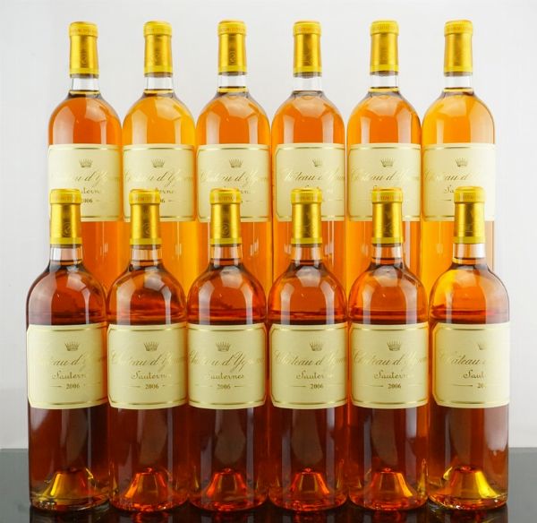 Château d’Yquem 2006  - Asta AS TIME GOES BY | Vini Pregiati e da Collezione - Associazione Nazionale - Case d'Asta italiane