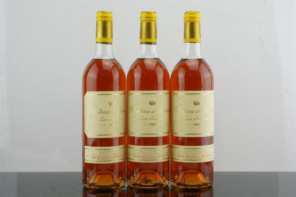 Château d’Yquem 1984  - Asta AS TIME GOES BY | Vini Pregiati e da Collezione - Associazione Nazionale - Case d'Asta italiane