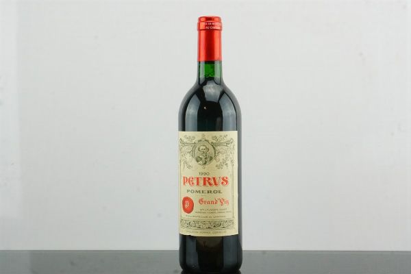 Pétrus 1990  - Asta AS TIME GOES BY | Vini Pregiati e da Collezione - Associazione Nazionale - Case d'Asta italiane