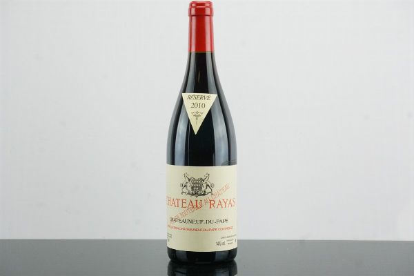 Châteauneuf-du-Pape Réserve Château Rayas 2010  - Asta AS TIME GOES BY | Vini Pregiati e da Collezione - Associazione Nazionale - Case d'Asta italiane