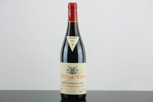 Châteauneuf-du-Pape Réserve Château Rayas 2007  - Asta AS TIME GOES BY | Vini Pregiati e da Collezione - Associazione Nazionale - Case d'Asta italiane