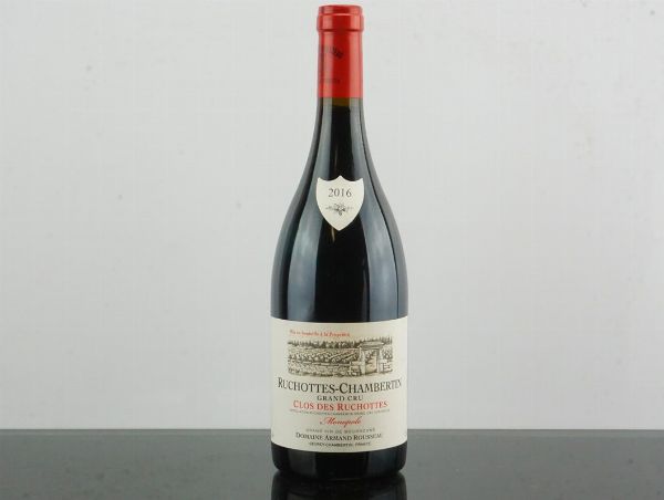 Ruchottes Chambertin Clos des Ruchottes Domaine Armand Rousseau 2016  - Asta AS TIME GOES BY | Vini Pregiati e da Collezione - Associazione Nazionale - Case d'Asta italiane