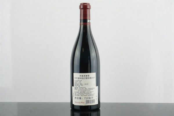 Richebourg Domaine de la Romanée Conti 2007  - Asta AS TIME GOES BY | Vini Pregiati e da Collezione - Associazione Nazionale - Case d'Asta italiane