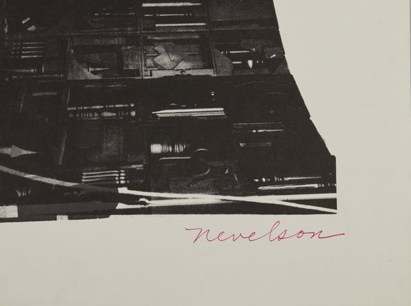 NEVELSON LOUISE (1899 - 1988) : NIGHT REFLECTIONS, 1968  - Asta Asta 446 | GRAFICA MODERNA, FOTOGRAFIA E MULTIPLI D'AUTORE Online - Associazione Nazionale - Case d'Asta italiane