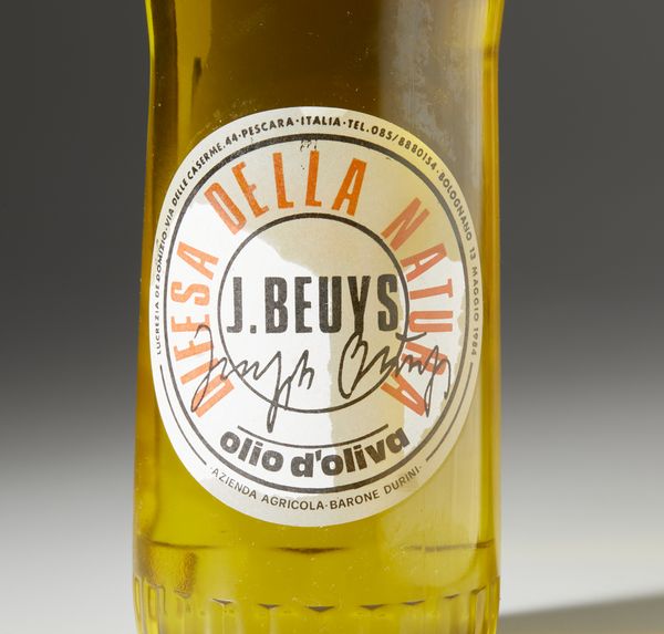 BEUYS JOSEPH (1921 - 1986) : OLIVE OIL BOTTLE, 1984  - Asta Asta 446 | GRAFICA MODERNA, FOTOGRAFIA E MULTIPLI D'AUTORE Online - Associazione Nazionale - Case d'Asta italiane